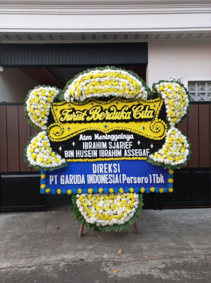 Papan Bunga Duka di Bandarkedungmulyo